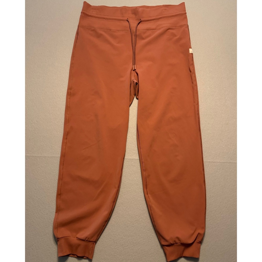 Vuori Daily Jogger Sweatpants Leggings Yoga Pants Burnt Orange Stretch Women XL